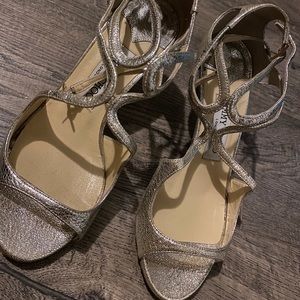 Jimmy Choo silver heels 👠